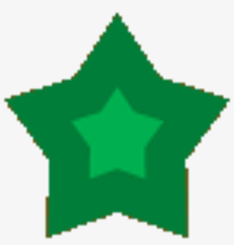 Green Star Blues Clues - Emerald Star, transparent png download