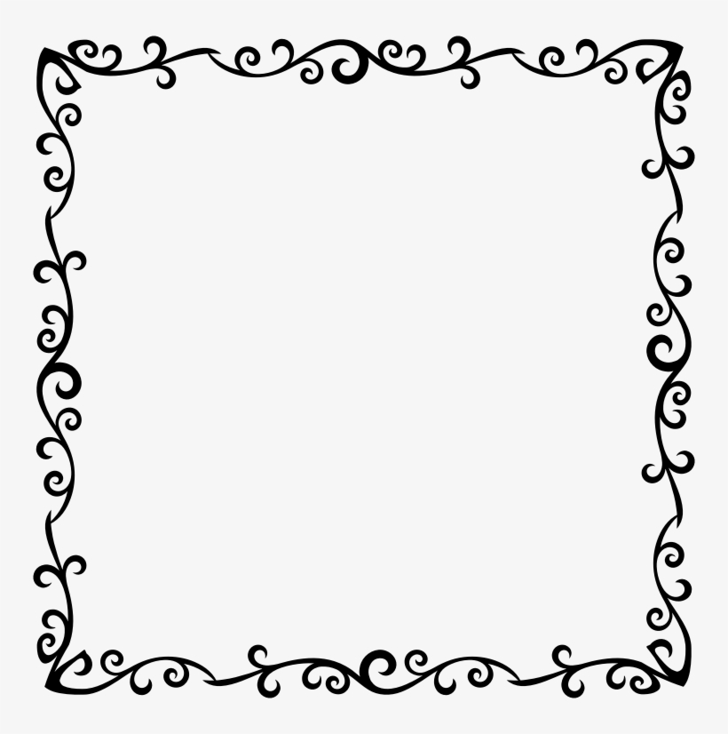 Cuadro Vintage Vector Png - Decorative Frame Clipart Png, transparent png download