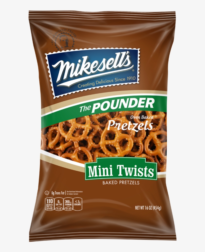 Mini Twist Pretzels - Mikesell's Salted Caramel Puffcorn Delites, 5.5 Oz, transparent png download