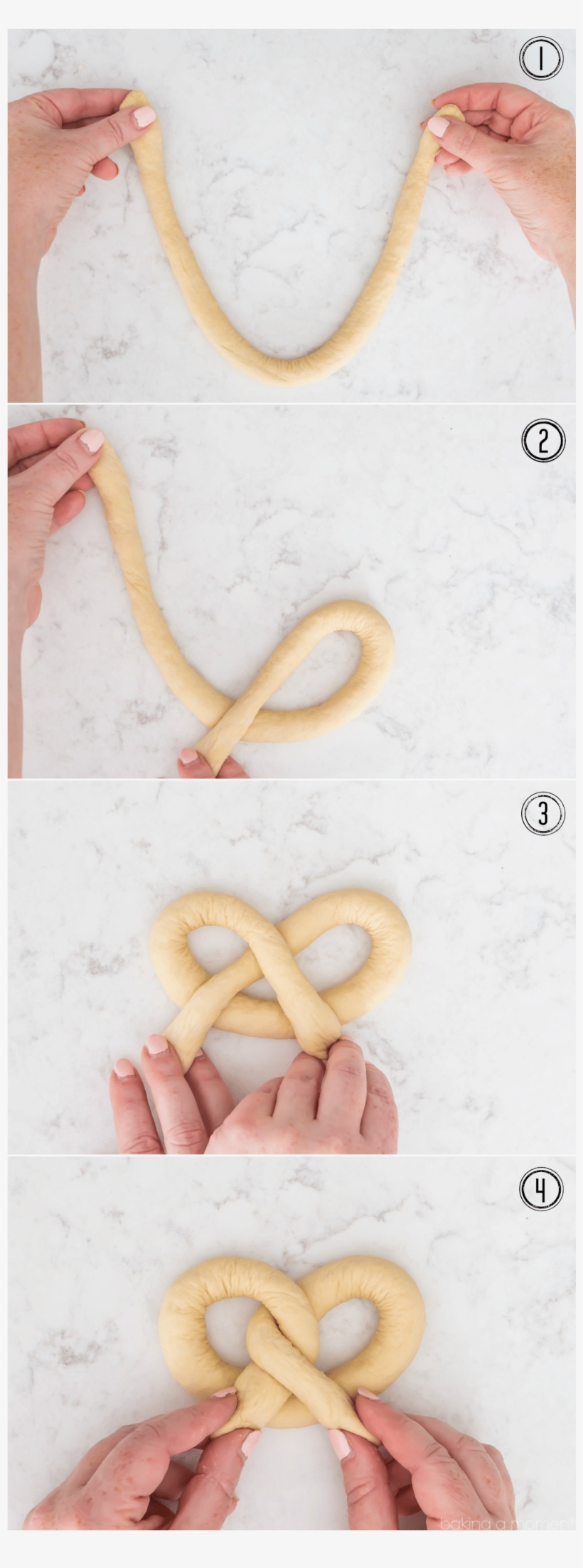 How To Twist A Soft Pretzel Shape, Plus The Best Homemade - Recipe, transparent png download
