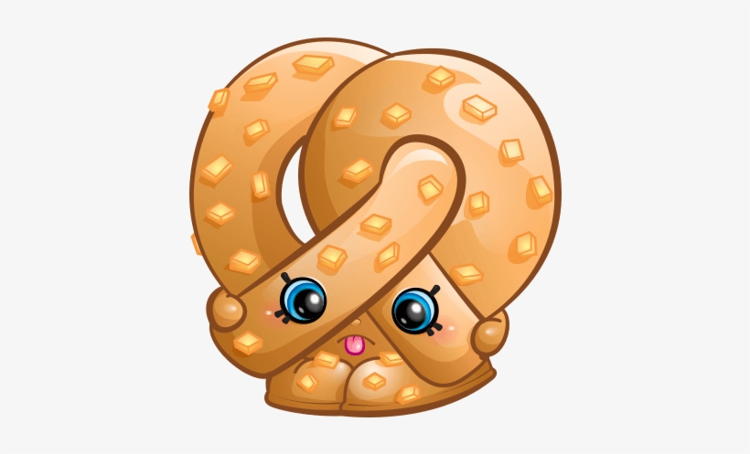 Bakery Clip Art Others Transprent Png - Shopkins Pretzel Png, transparent png download