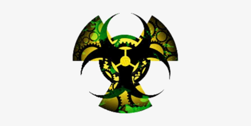 Radioactive Clipart Transparent - Radiation And Biohazard Symbol, transparent png download