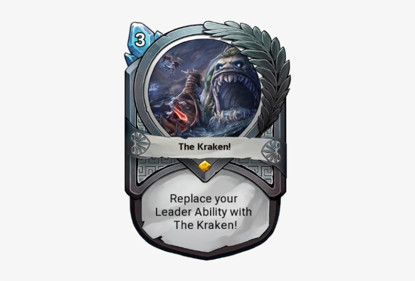 The Kraken - Hand Of The Gods : Smite Tactics, transparent png download