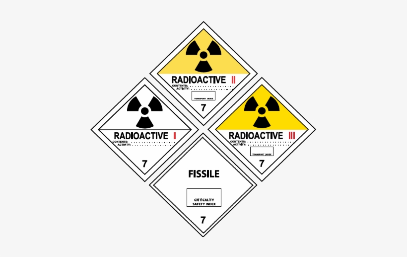 The Radioactive Whitei Label Means Practically No Radioactive (class