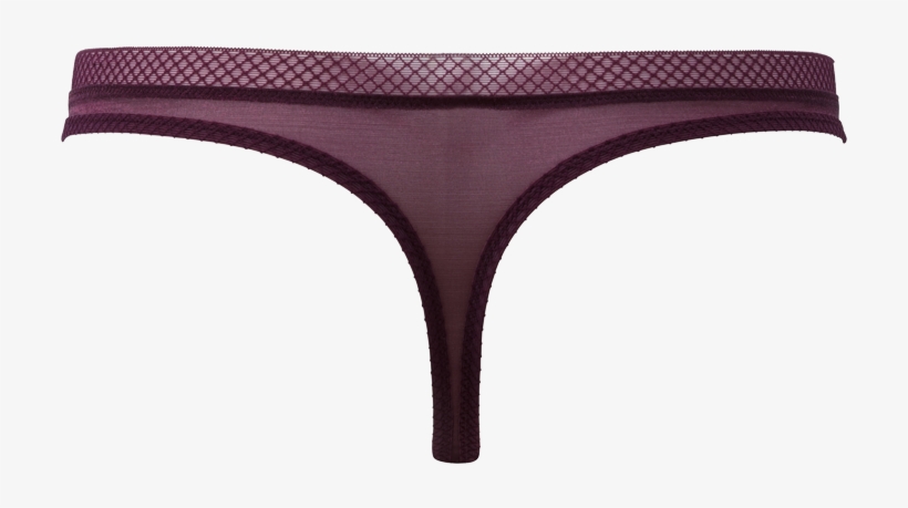 Glossies Thong Grape Product Back - Thong, transparent png download
