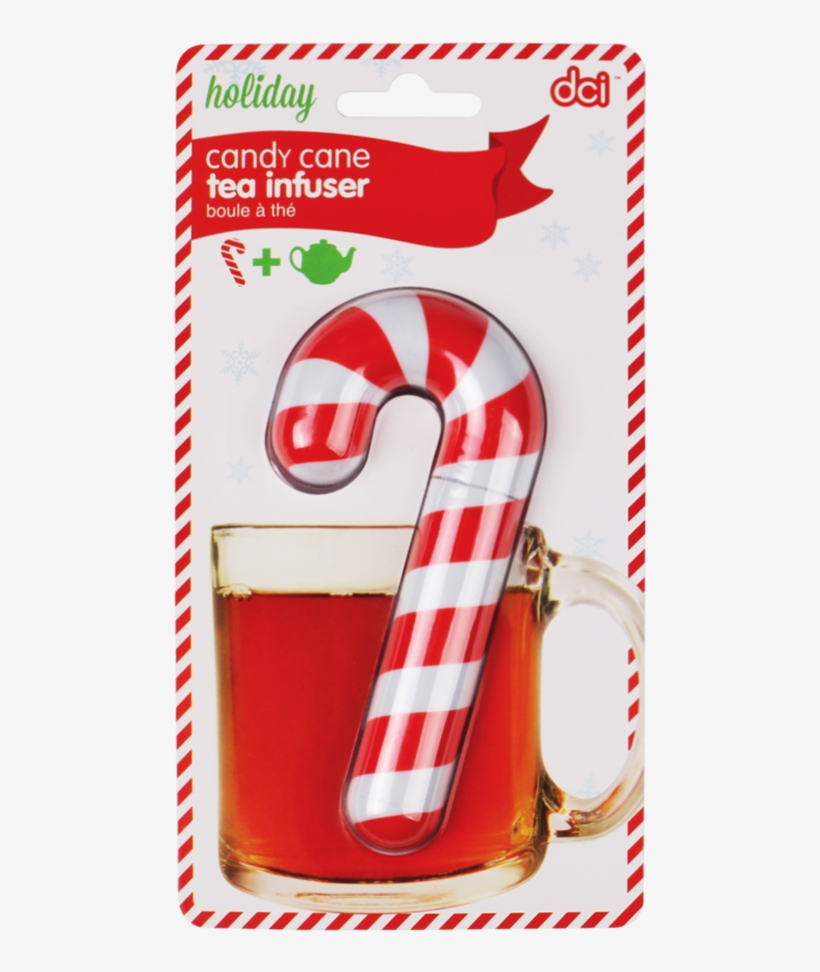 Candy Cane Tea Infuser Inside Dci Packaging - Dci Candy Cane Tea Infuser, transparent png download