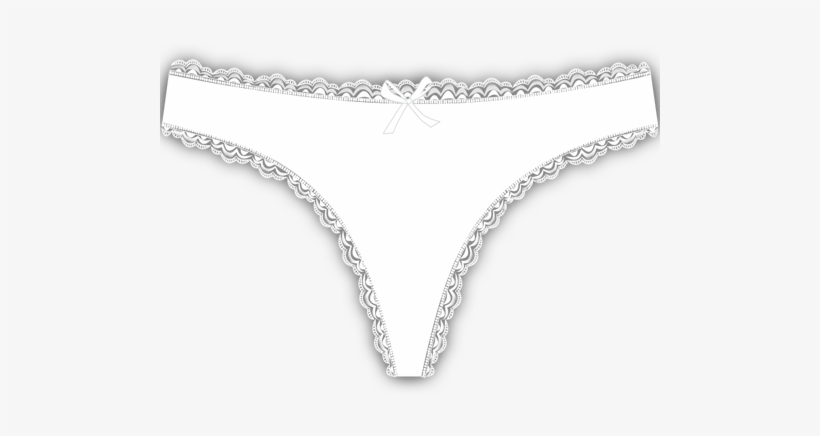 Little Lace Thong - Thong, transparent png download