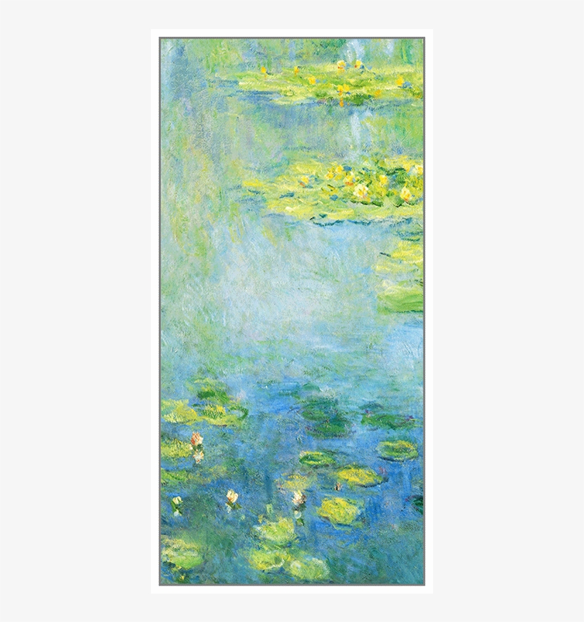 Lightbox Moreview - Claude Monet - Waterlilies Shower Curtain, transparent png download