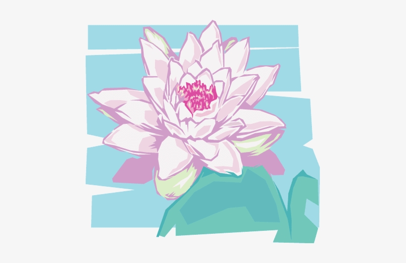 Water Lily Vector - Water Lilies, transparent png download