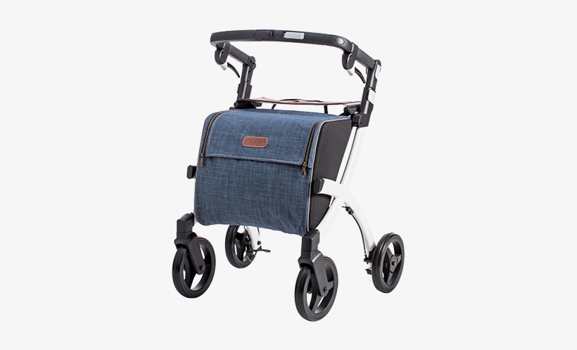 Rollz Flex Classic Brake Denim Grey Bag Left - Rollz Flex, transparent png download