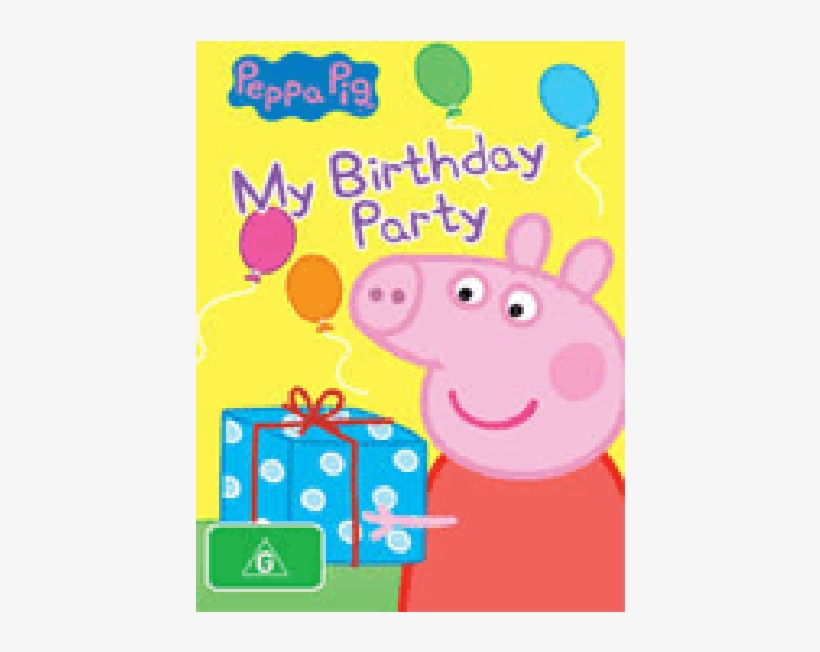 My Birthday Party - My Birthday Peppa Pig, transparent png download