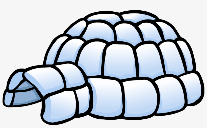 Puffle Igloo - Png - Png Images Of Igloo, transparent png download