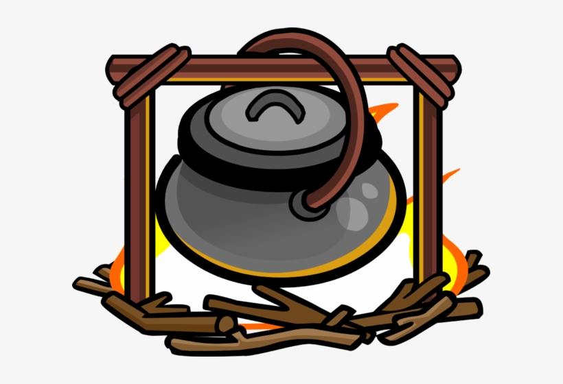 Boiling Cauldron - Club Penguin Cauldron, transparent png download