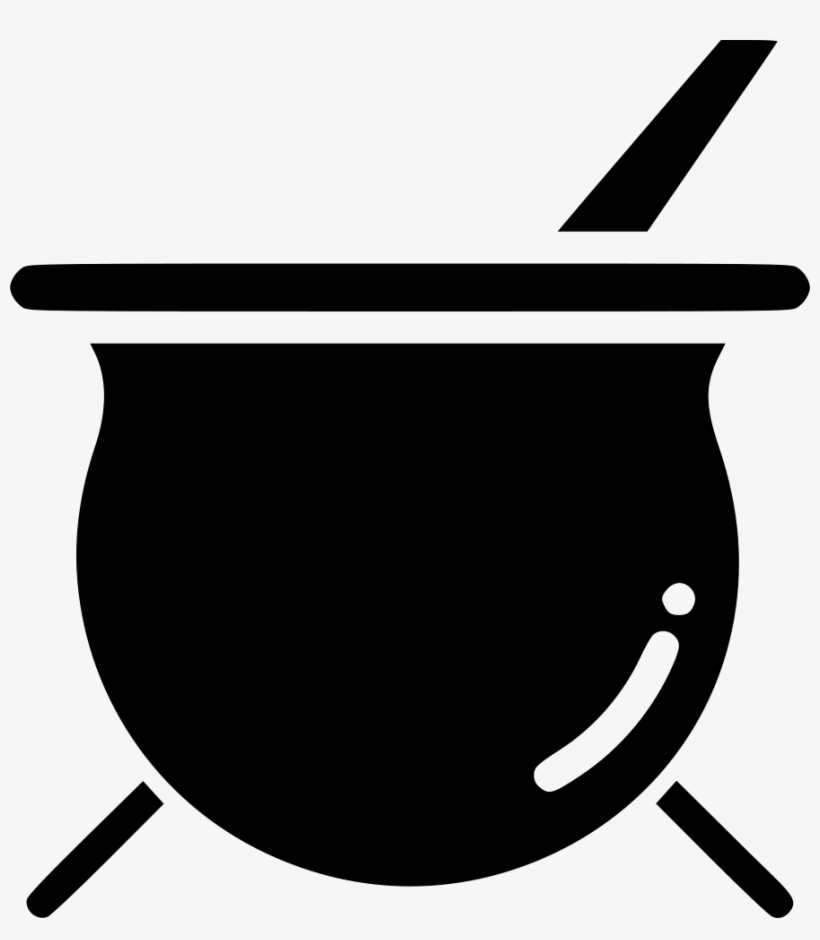 Cauldron Pot Stew Soup Cook Comments - Cauldron Icons, transparent png download