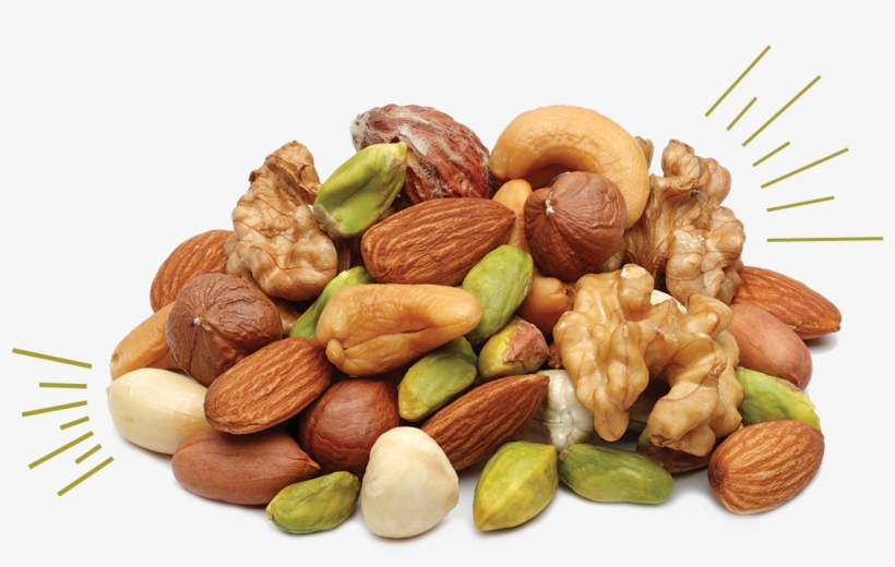 Nuts And Seeds Png Clipart Download - Magical Power Of Nuts And Dried Fruits By Lacy Fisher, transparent png download