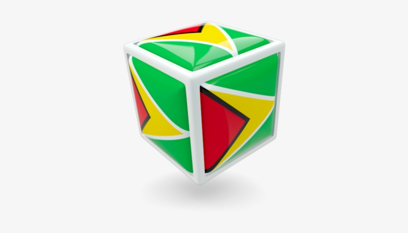 Illustration Of Flag Of Guyana - Happy Independence Guyana Gif, transparent png download