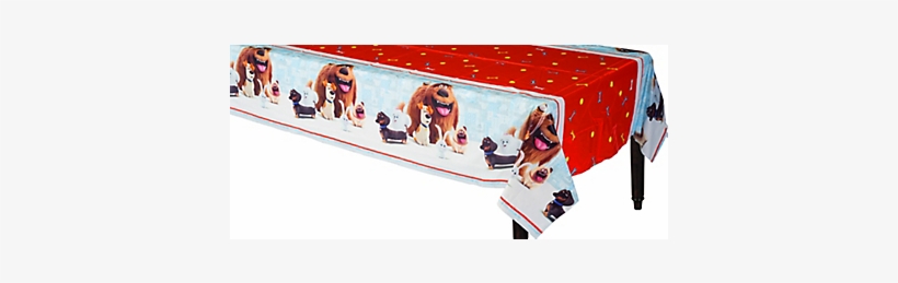 The Secret Life Of Pets Table Cover - Secret Life Of Pets Table Cover Birthday Party Supplies, transparent png download