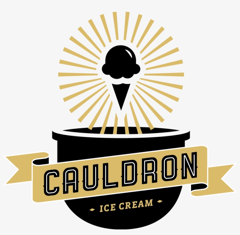 Cauldron Ice Cream Logo, transparent png download