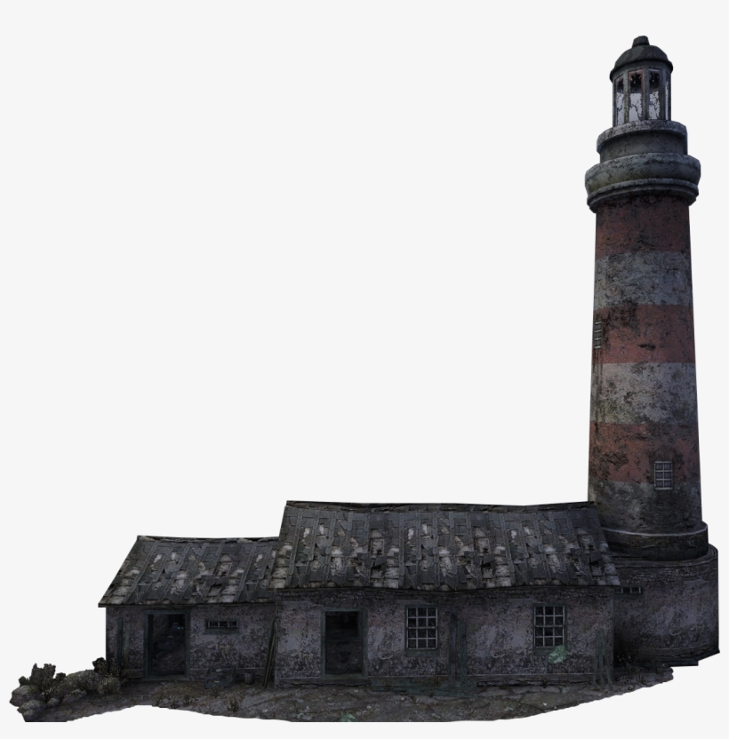 Lighthouse Building Front - Dear Esther Lighthouse Model, transparent png download