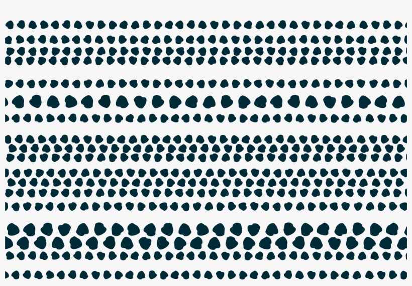Navy Crazy Dots Pattern - Parallel, transparent png download