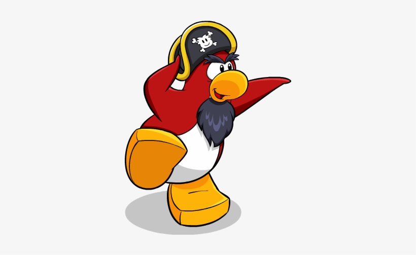 Rockhopper Waving - Club Penguin Rockhopper Png, transparent png download