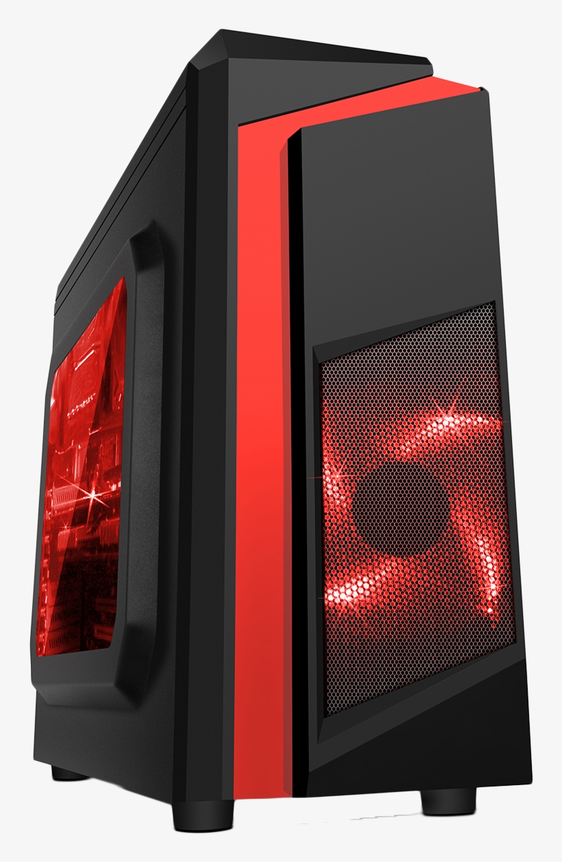Cit F3 Black Matx Gaming Case, transparent png download