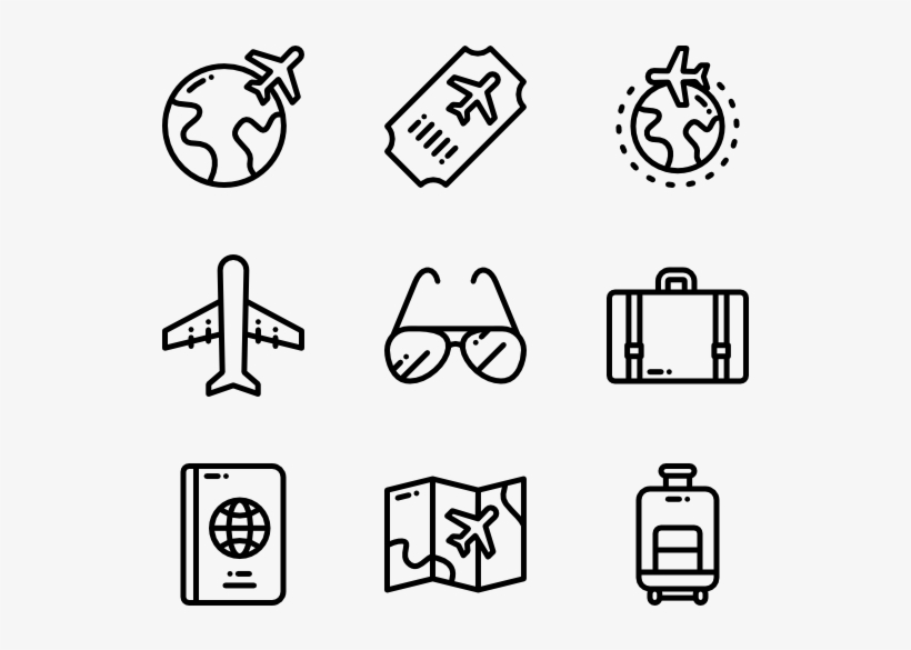 Aviation - Passport Icon Transparent Background, transparent png download