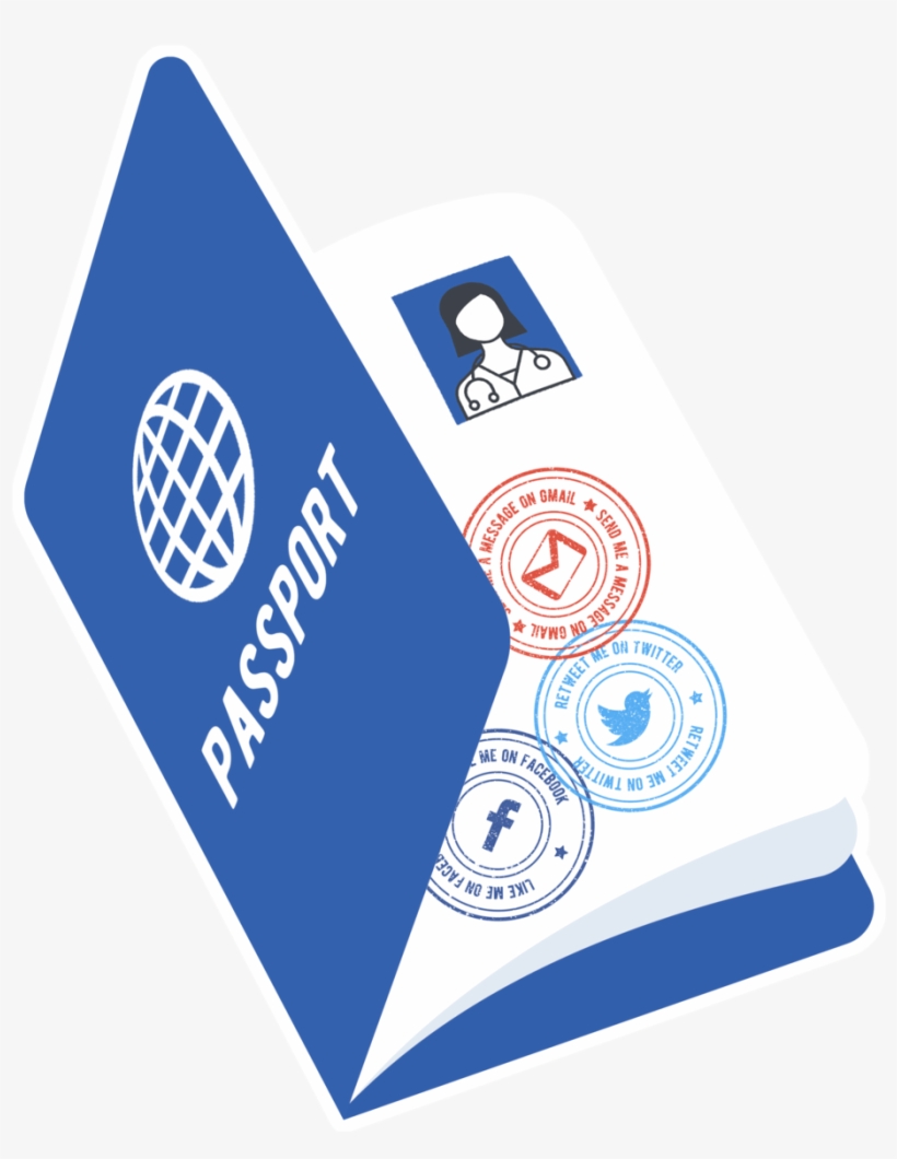 Passport, transparent png download