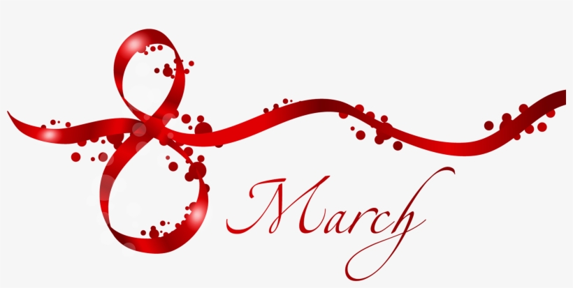 Happy 8 March Png, transparent png download