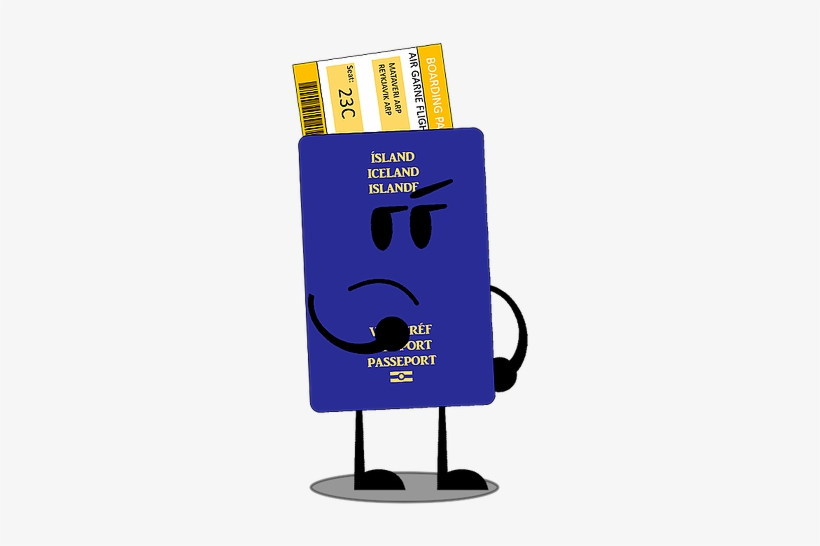 Passport - Illustration, transparent png download