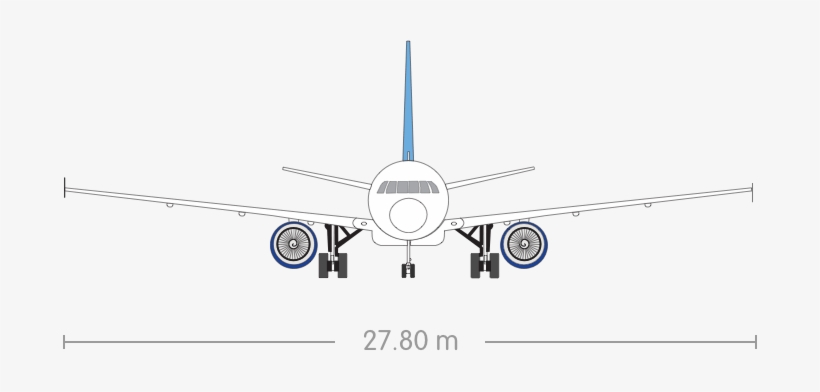 Interjet-superjet100 - Boeing 787 Dreamliner, transparent png download