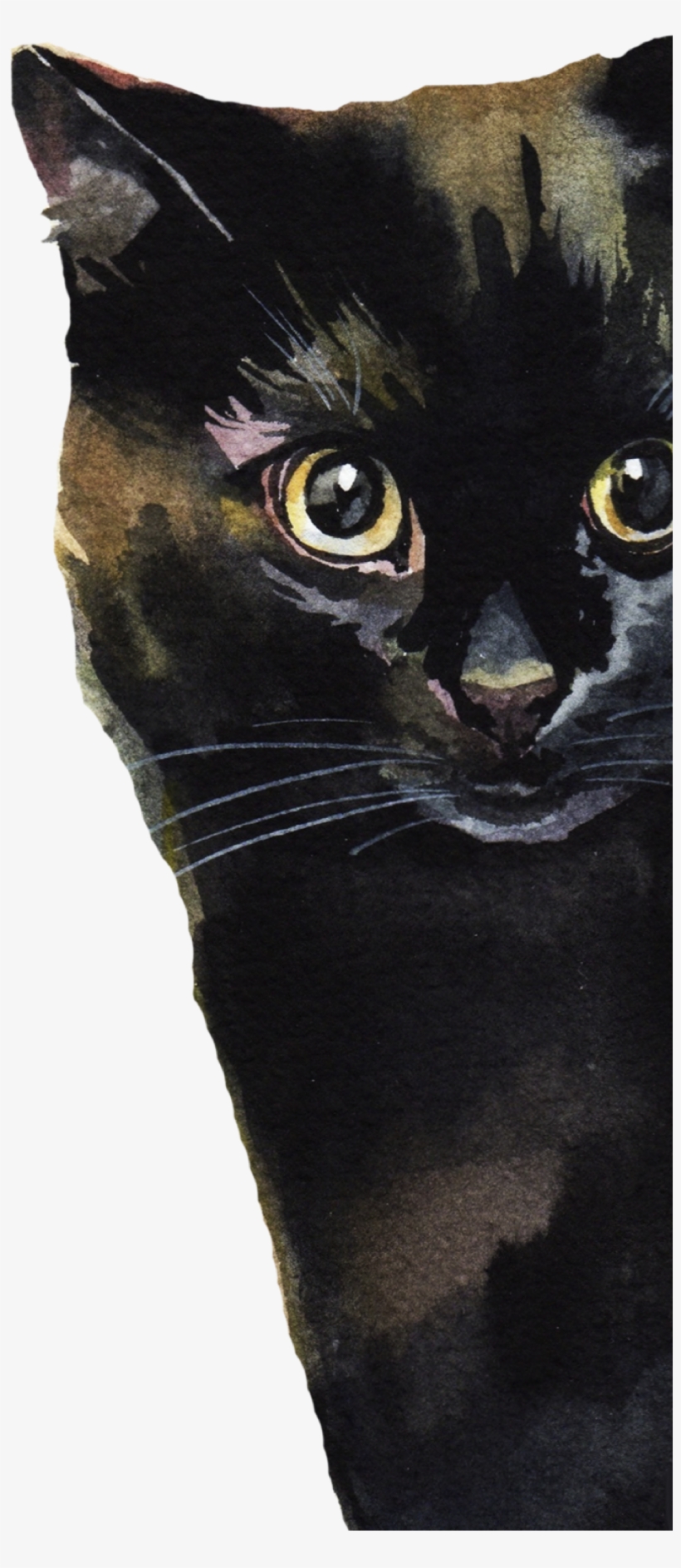 Filterblack Cat Creeping - Black Cat, transparent png download