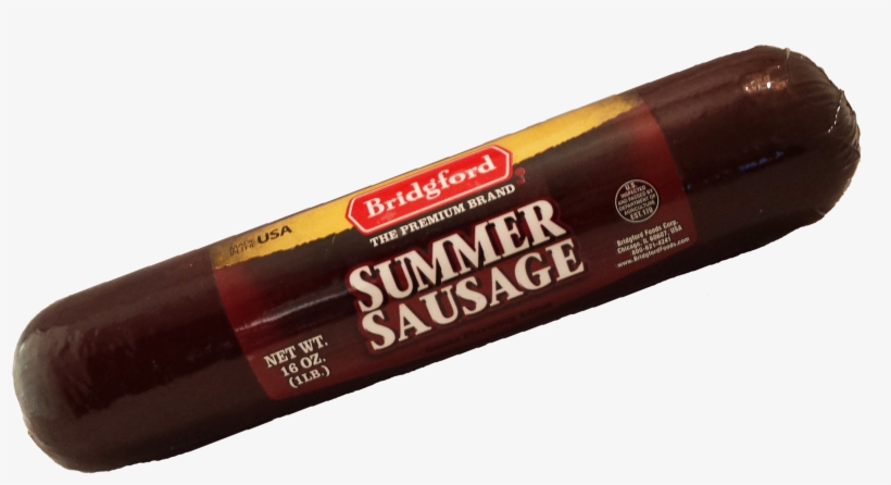Summer Sausage - Bridgford Summer Sausage - 16 Oz, transparent png download