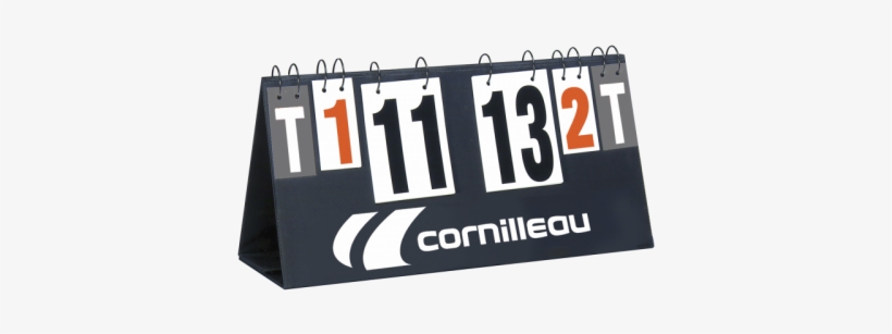 Table Tennis Scoreboard - Cornilleau Umpire Table (foldable), transparent png download