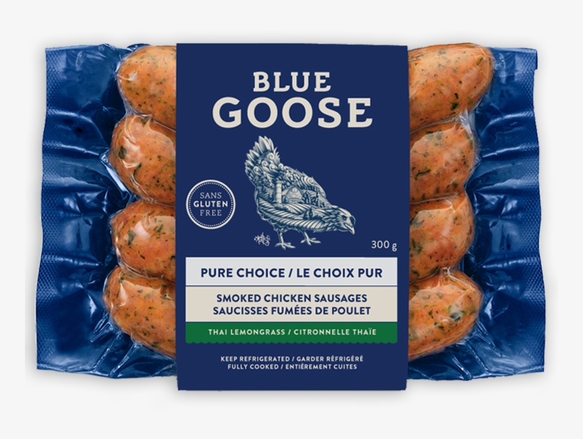 Pure Choice Smoked Thai Lemongrass Chicken Sausage - Products With Choix Environmental, transparent png download