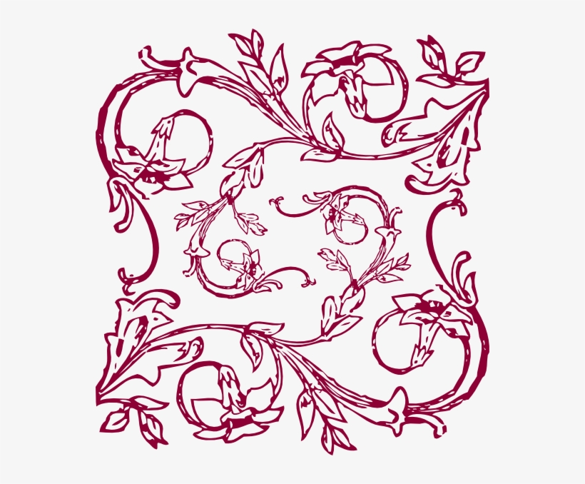 Floral Tile Png, transparent png download