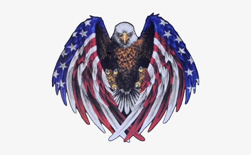 Made In The Usa A Veteran Owned Company - American Flag In Eagle, transparent png download