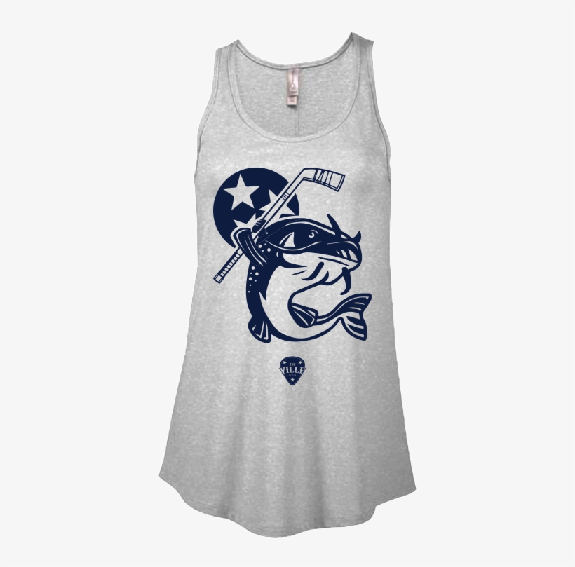 Stanley The Catfish Tank - Flowy Women's Tank Top, transparent png download