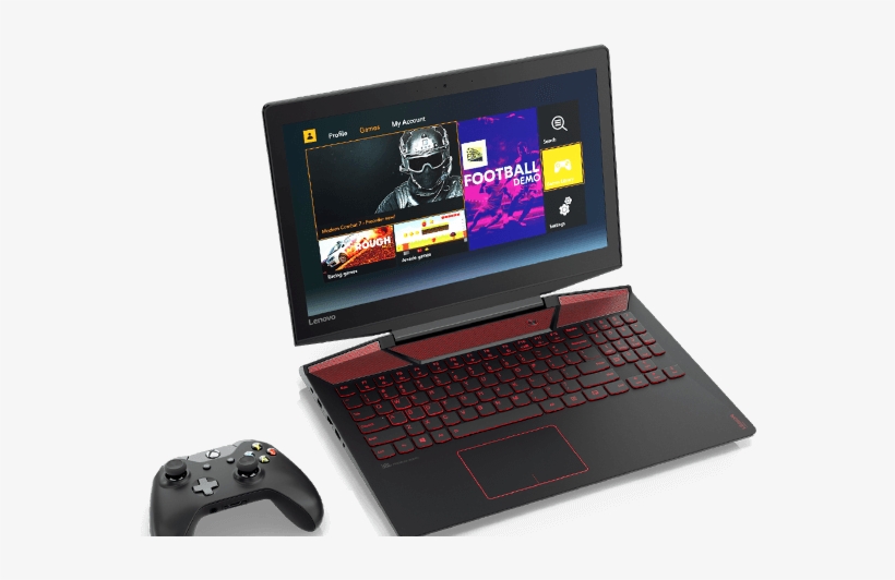 Lenovo Y720 Laptop - Gaming Computer Laptop, transparent png download