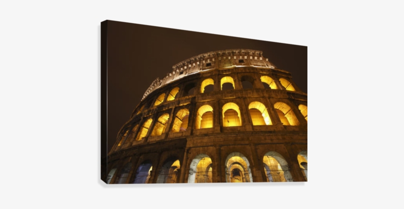 Night Lights Of The Colosseum - Great Big Canvas Trish Punch Premium Thick-wrap Canvas, transparent png download