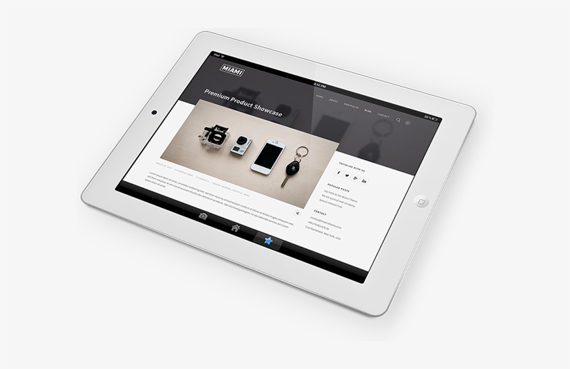 Ipad - Tablet Computer, transparent png download