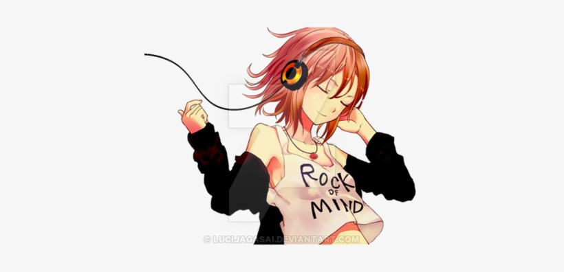 Download Anime Headphones Png - Anime Girl Music Png | Transparent PNG ...