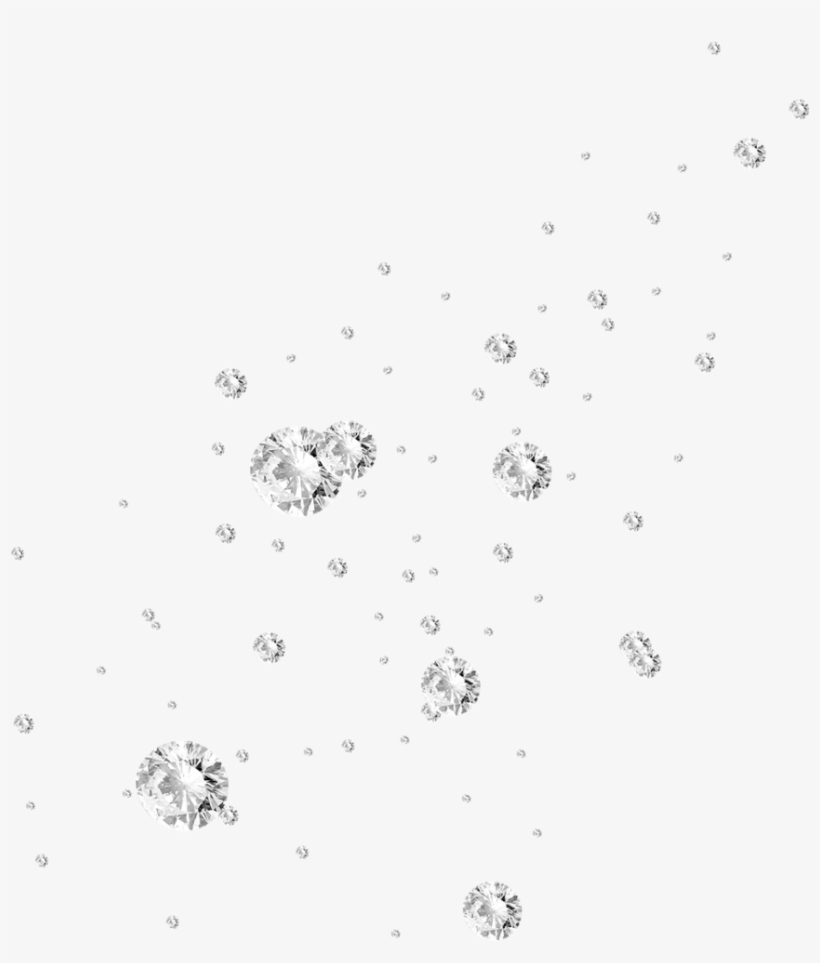 Mq Silver Diamond Diamonds Falling - Блестящие Пнг, transparent png download