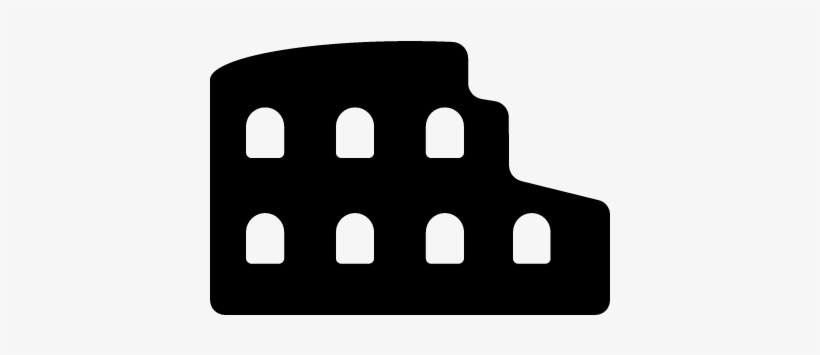 Roman Colosseum Vector - Coliseo Romano Icono Png, transparent png download