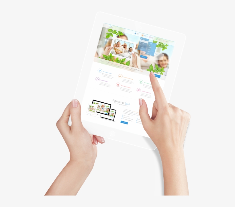 Ipad-02 - Roftr Future Technologies, transparent png download