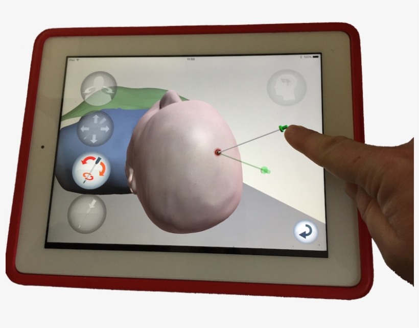 The Low Videlity Version Of Vcath Running An An Ipad - Tablet Computer, transparent png download