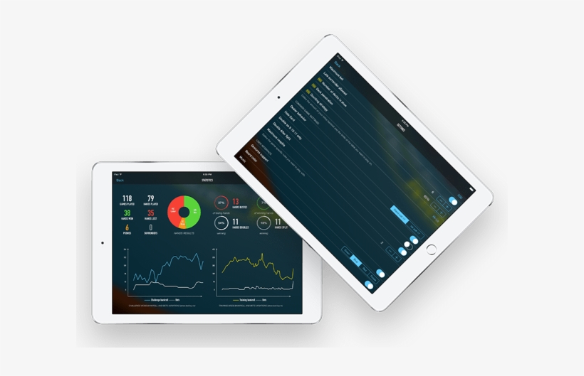 Statistics Dashboard - Tablet Computer, transparent png download
