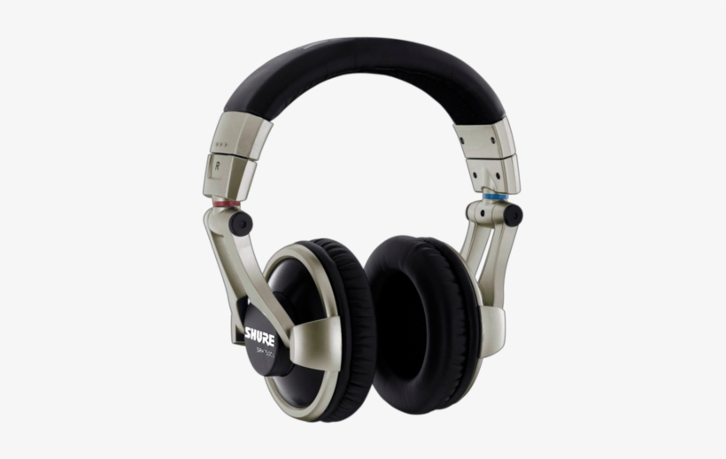 Shure Srh750dj Professional Dj Headphones - Shure Srh750dj Professional Dj Over-ear Headphones, transparent png download