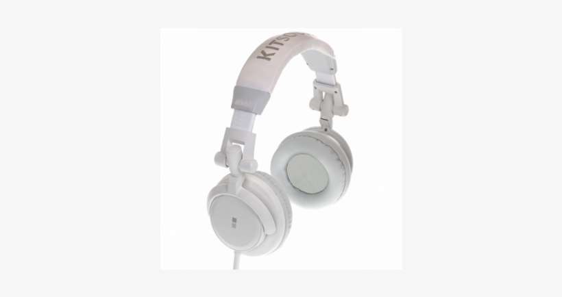 Kitsound White Dj Headphones - Headphones, transparent png download