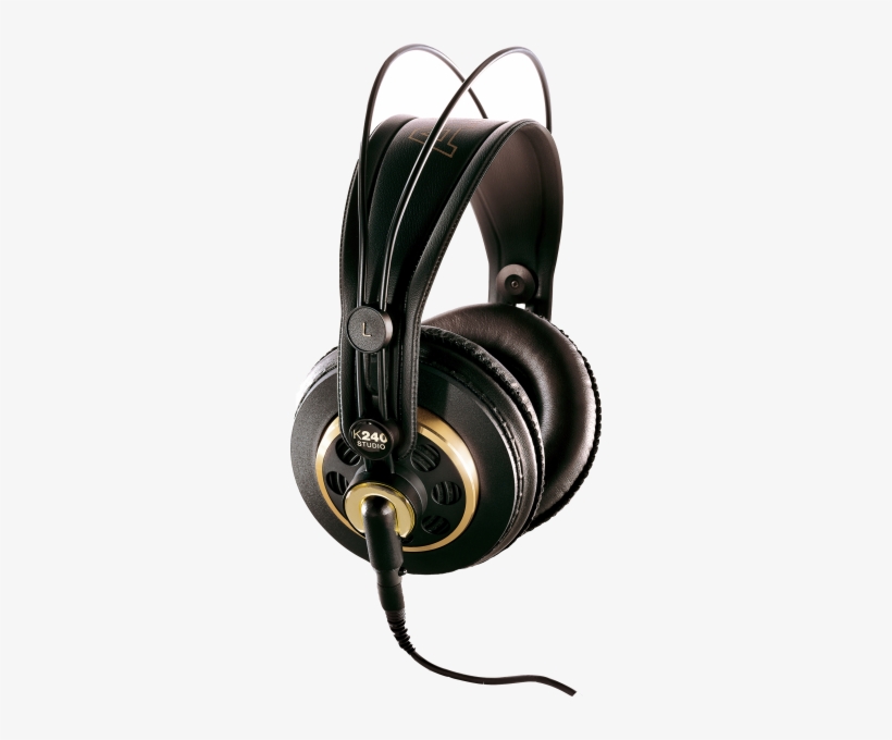 Akg K240 Studio & Dj Headphones Side - Akg K 240 Studio On-ear Headphones, transparent png download